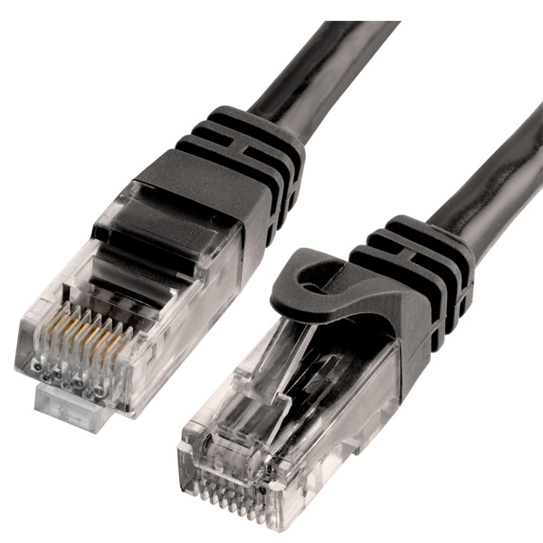 Dây nhảy mạng cat6 sinoamigo dài 6m mầu đen mã SN-22114-A tiết diện 24AWG tốc độ 1Gb